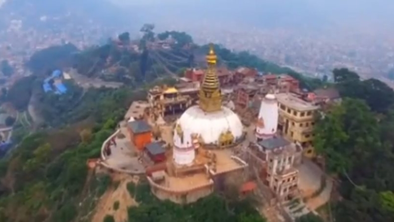 Νεπάλ: Βίντεο από drone αποκαλύπτει την βιβλική καταστροφή (vid)