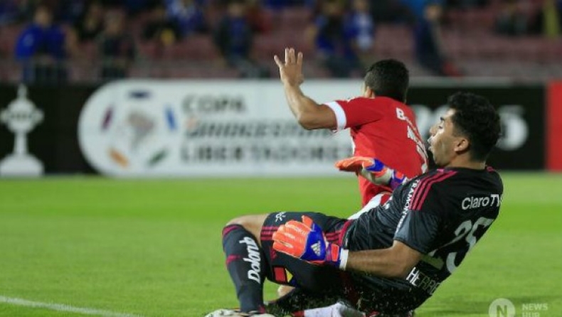 Απίστευτη γκάφα από τερματοφύλακα στο Copa Libertadores! (vid)