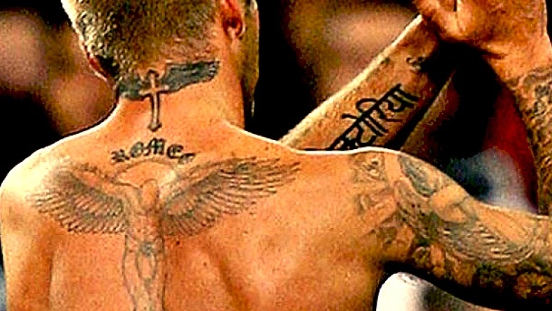 Τα tattoos του Μπέκαμ και τι σημαίνουν (pics)