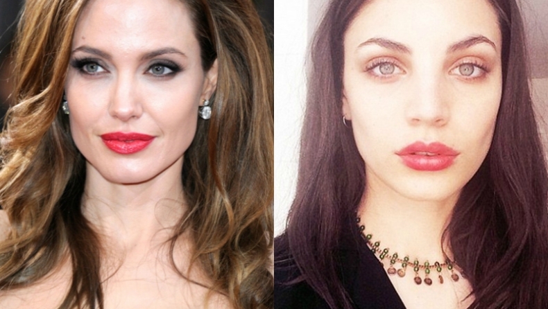 Angelina Jolie: Είναι αυτή η σωσίας της; (pics)