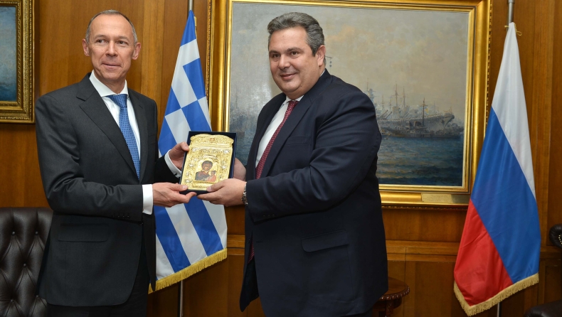 Russia's Ambassador to Greece Maslov visits ANA-MPA