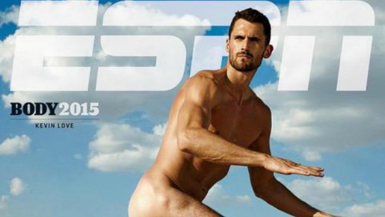 Ο Κέβιν Λαβ γυμνός στο εξώφυλλο του ESPN (pics)