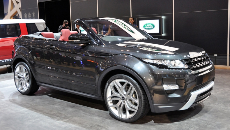 Range Rover Evoque Cabrio (video)