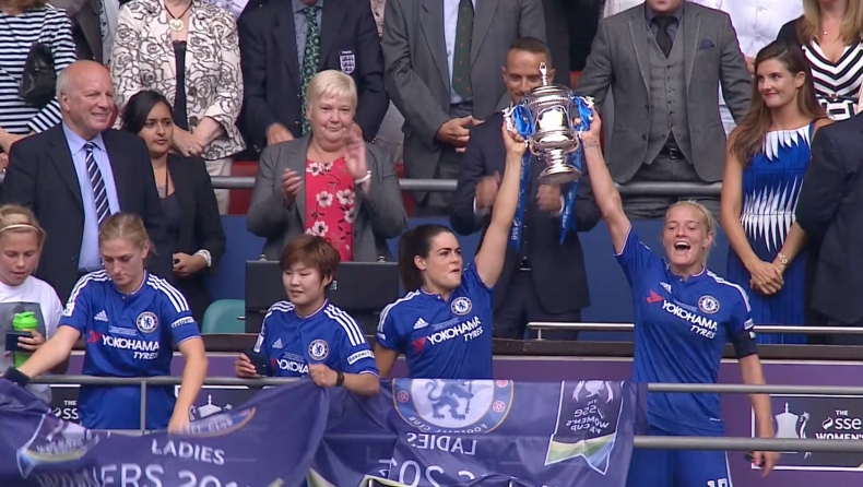 Η Τσέλσι σήκωσε το FA Cup γυναικών! (gTV)