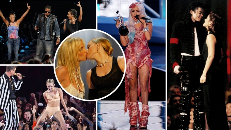 Οι πιο τρελές στιγμές των MTV VMAs (vids)