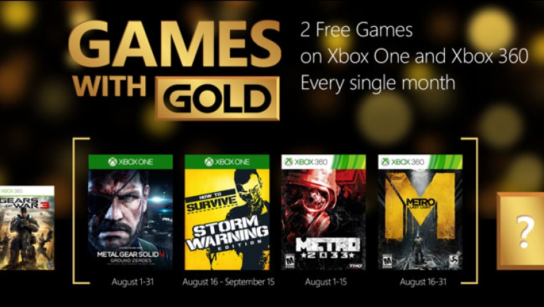 Τα δωρεάν παιχνίδια για τους κατόχους Xbox 360 και Xbox One τον Αύγουστο