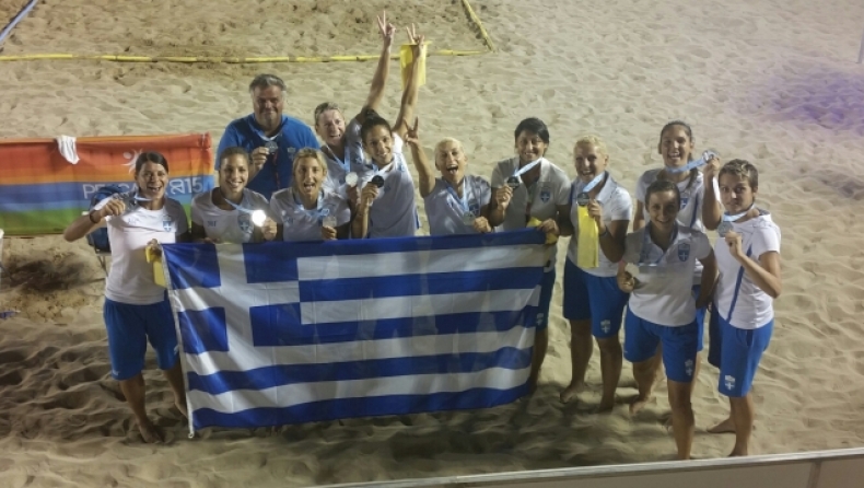 Beach handball Party με το ασημένιο