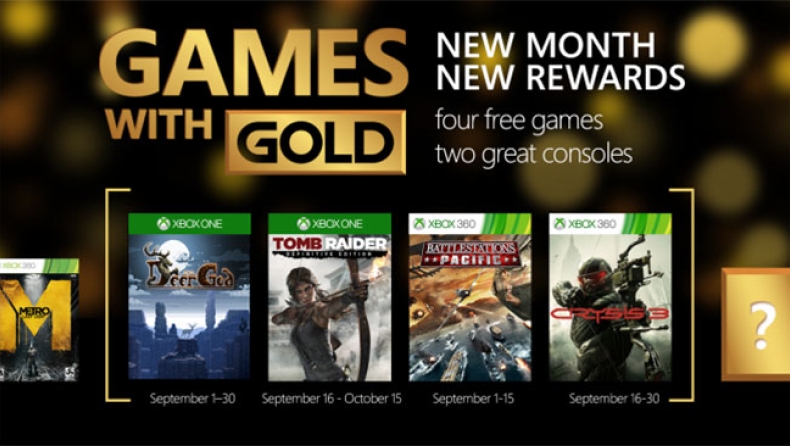 Τα δωρεάν games για τους κατόχους Xbox το Σεπτέμβριο