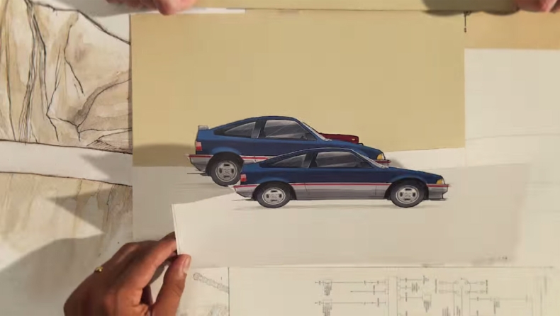 Η Honda σχεδιάζει την ιστορία της (video)