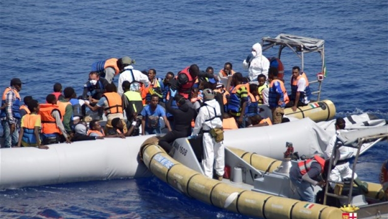 Ιταλία: Σχεδόν 3.000 άνθρωποι διασώθηκαν σήμερα στη Μεσόγειο