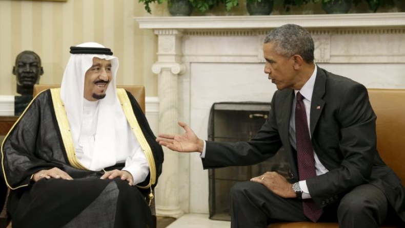 Θερμή ατμόσφαιρα στη συνάντηση Ομπάμα με τον Σαουδάραβα βασιλιά