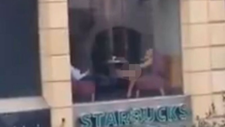 Λίβανος: Γυναίκα αυνανιζόταν δημόσια σε Starbucks (vid)