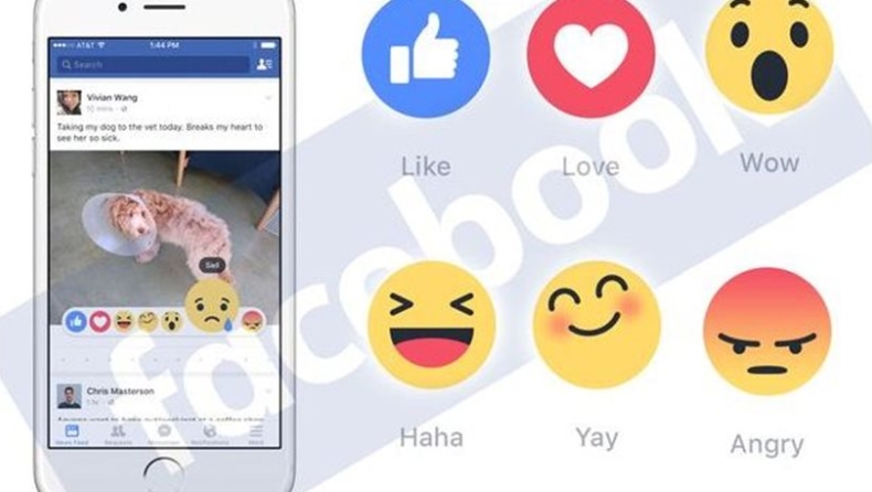 To Facebook αποκτά εικονίδια συναισθημάτων (καθυστερώντας το «επικίνδυνο» Dislike) (pics)