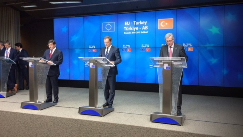 Σχέδιο δράσης για το προσφυγικό συμφώνησαν ΕΕ-Τουρκία