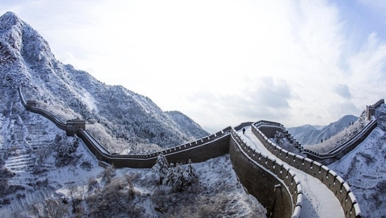 Απρόσμενες εικόνες στον κινεζικό χειμώνα (pics)