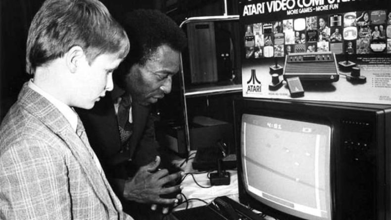 Όταν ο Πελέ διαφήμιζε video game για Atari (video)!