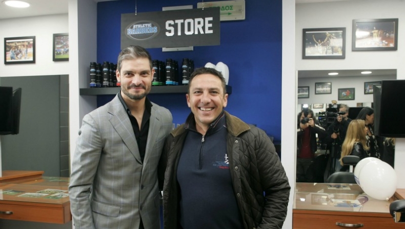 Εγκαίνια για το «Athletic Barber» του Χαριστέα! (pics)