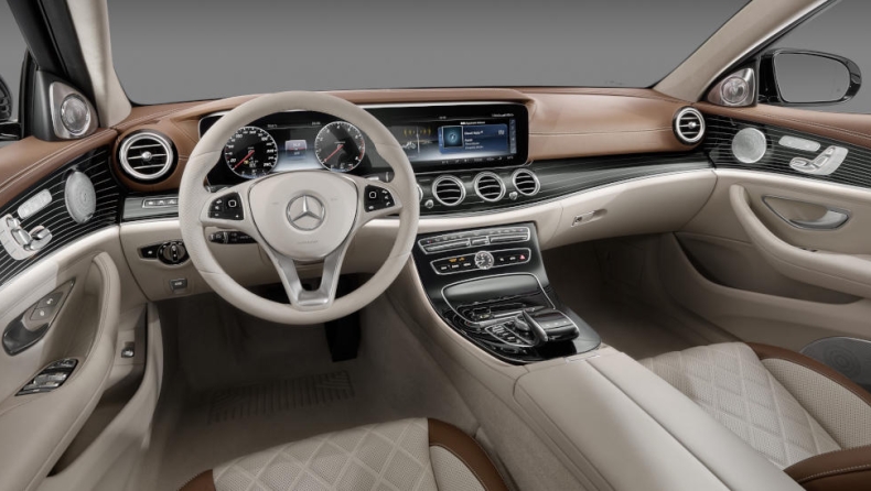 Ο εσωτερικός κόσμος της νέας Mercedes E-Class (upd + video)