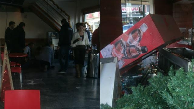 Εύβοια: Νεαρός σε έξαλλη κατάσταση διέλυσε φούρνο και καφετέρια (pics)