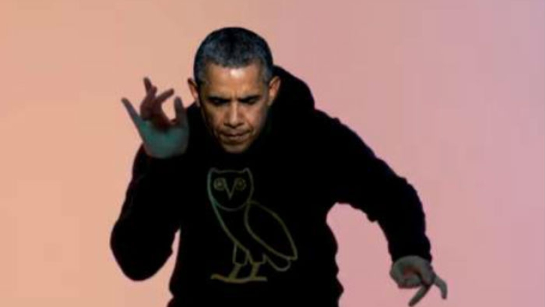 Ο Ομπάμα ραπάρει τραγουδώντας Drake (vids)
