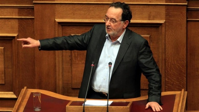 Popular Unity leader Lafazanis lashes out at the government