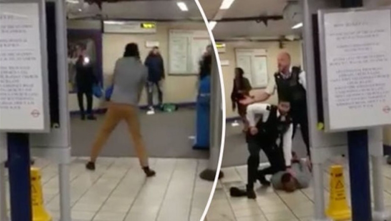 Λονδίνο: Έκοψε το λαιμό επιβάτη στο Μετρό φωνάζοντας «για τη Συρία» (vid)