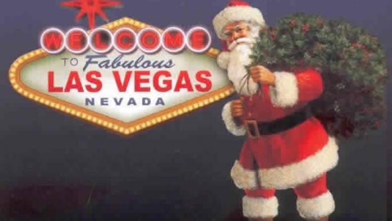 Δείτε τι έπαθε Άγιος Βασίλης στο Las Vegas (pic)