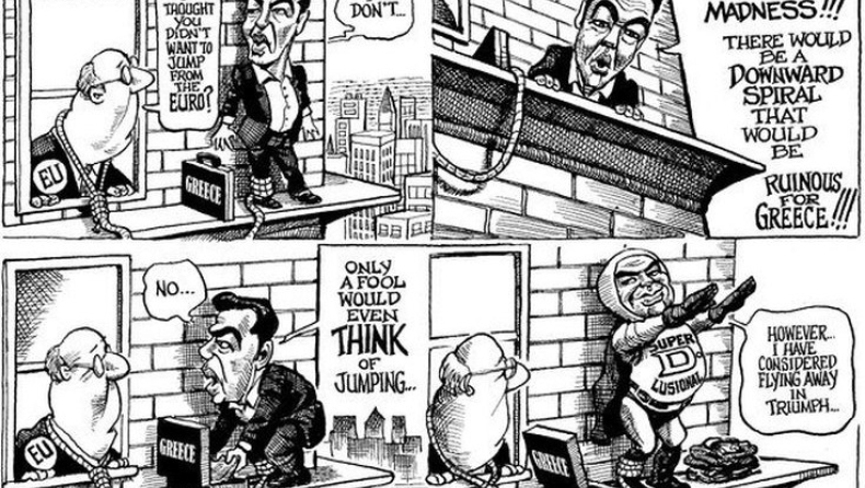 Οι υποσχέσεις του Τσίπρα σε ένα καυστικό σκίτσο του Economist (pics)