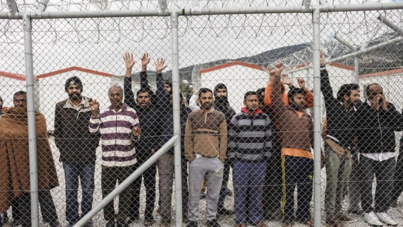 Εκτεταμένες ζημιές στο κέντρο κράτησης μεταναστών στην Κόρινθο