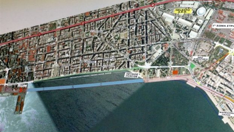 Πάνω από €110 εκατ. αποζημίωση για την υποθαλάσσια της Θεσσαλονίκης