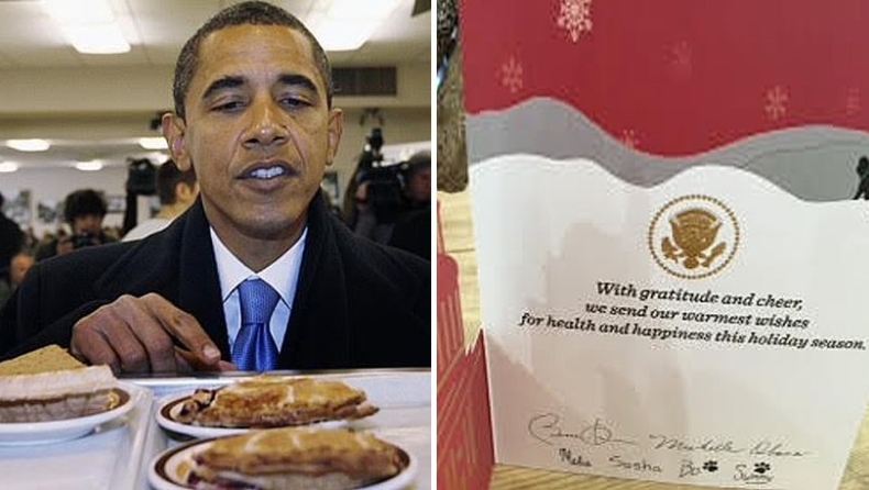 O Barack Obama τρελαίνεται για ελληνικές πίτες και φασολάδα Ελληνίδας μαγείρισσας (pics)