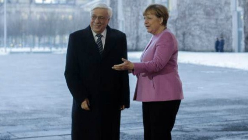 Συνάντηση Παυλόπουλου με Μέρκελ στο Βερολίνο (pics)