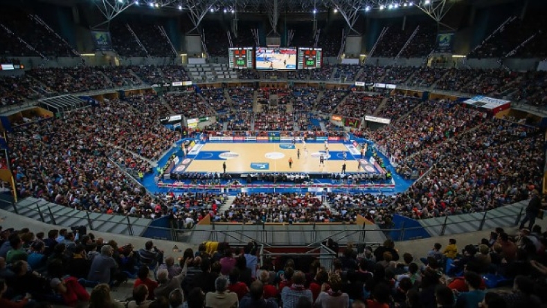 Ρεκόρ προσέλευσης στην ACB οι 15.544 θεατές στη Buesa Arena