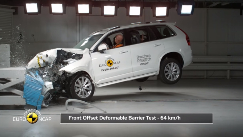Κορυφαίο στην ασφάλεια το Volvo XC90 (video)