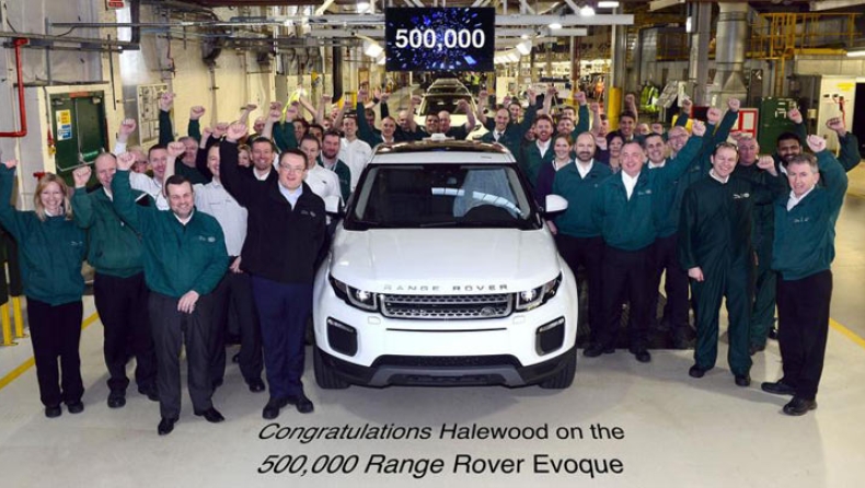 «Φλέβα χρυσού» το Evoque για τη Land Rover