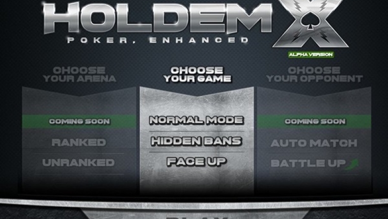 Νέο παιχνίδι HoldemX για τους φαν του πόκερ και των card games