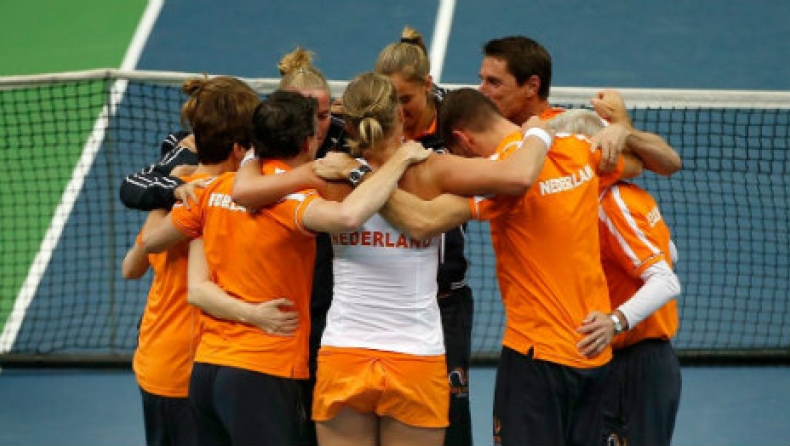 H Oλλανδία στα ημιτελικά του Fed Cup!
