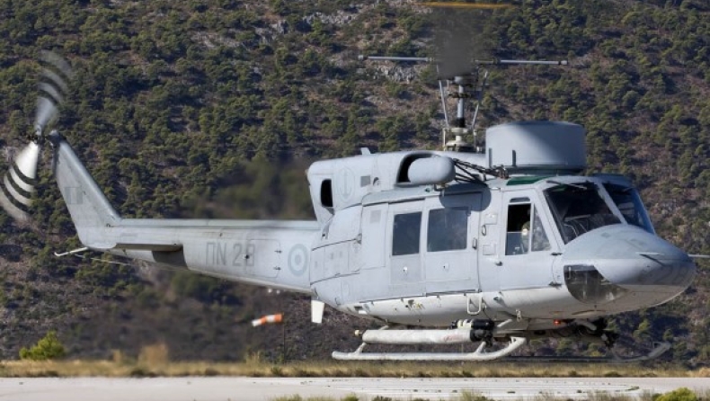 ΠΝ28: Το ελικόπτερο που συνετρίβη στη νησίδα Κίναρο (pics)