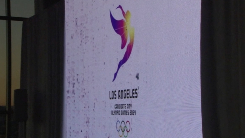 Το λογότυπο του Λος Άντζελες για τους Ολυμπιακούς Αγώνες 2024 (gTV)