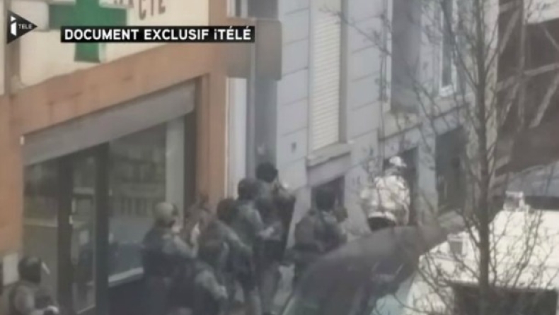 Νέο βίντεο από την αστυνομική επιχείρηση & τη σύλληψη του Αμπντεσλάμ στις Βρυξέλλες (vid)