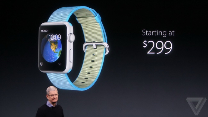Πέφτει η τιμή του Apple Watch
