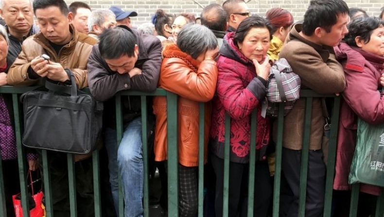 Ο πληθυσμός της Κίνας θα αυξηθεί κατά 45 εκατ. έως το 2020