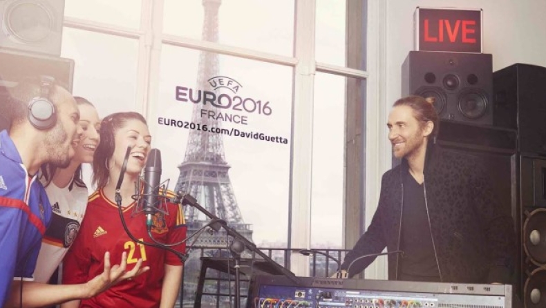 Ο David Guetta και... 1 εκατομμύριο κόσμος στο soundtrack του Euro 2016!