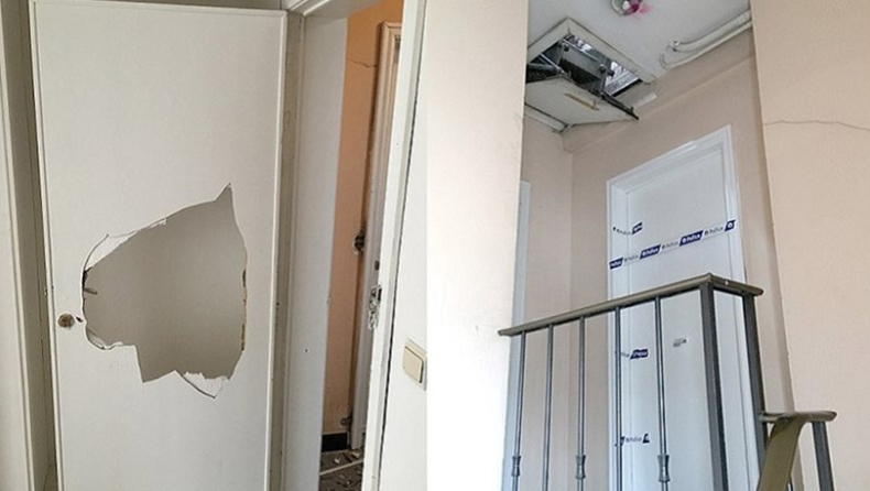Οι πρώτες εικόνες από το διαμέρισμα των τρομοκρατών στις Βρυξέλλες (vid&pics)