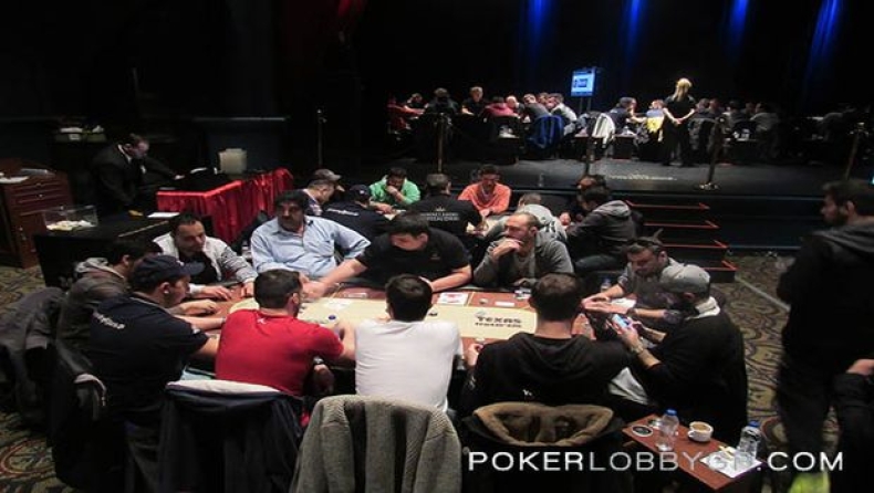 «Φωτιά» έχει πάρει η δράση στο μεγάλο ελληνικό τουρνουά πόκερ