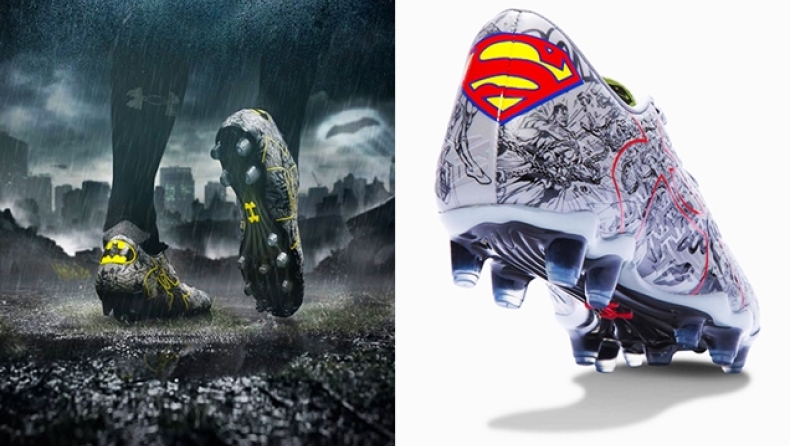 Ποδοσφαιρικά παπούτσια Batman vs Superman! (pics)