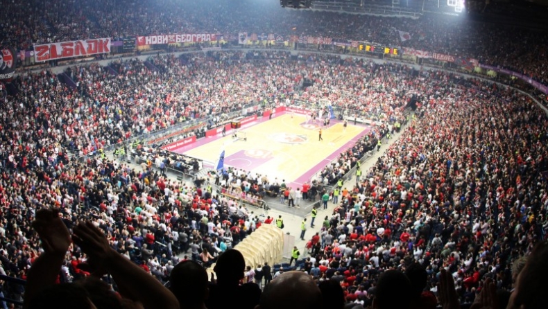 Στην επιβλητική Kombank Arena το Ερυθρός Αστέρας - Παναθηναϊκός