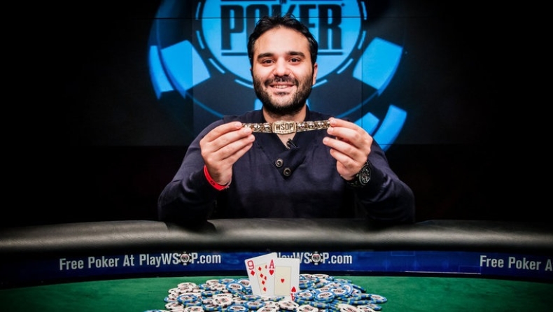 Έλληνας κέρδισε $300.000 στο πόκερ και χρυσό bracelet (video)