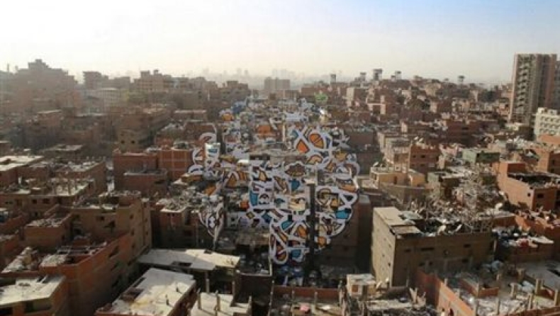 Το υπέροχο γραφίτι που άλλαξε το Κάιρο!