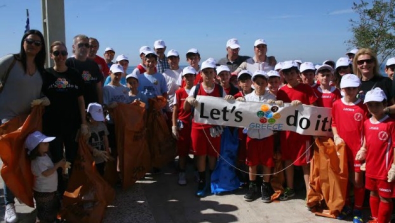 Ο Πειραιάς συμμετείχε στην Πανελλήνια Περιβαλλοντική Εκστρατεία «Let' s do it Greece»